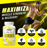 180 Count -2 Pack Creatine Monohydrate Gummies for Men & Women