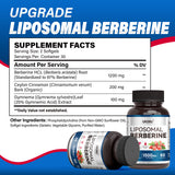 1500mg Liposomal Berberine Supplement with ceylon cinnamon & Gymnema